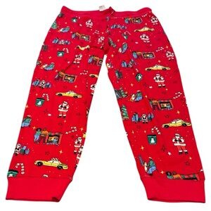 Wondershop | Santa Christmas Pajama Bottoms in Red Size L Large